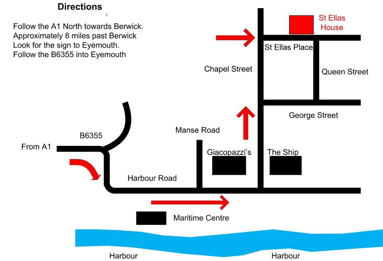 1 St Ellas House Apartment Eyemouth Esterno foto